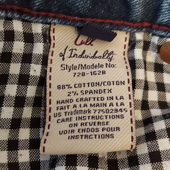 Cult Of Individuality Karma Straight Leg Jeans Sz 27 - Picture 11 of 13